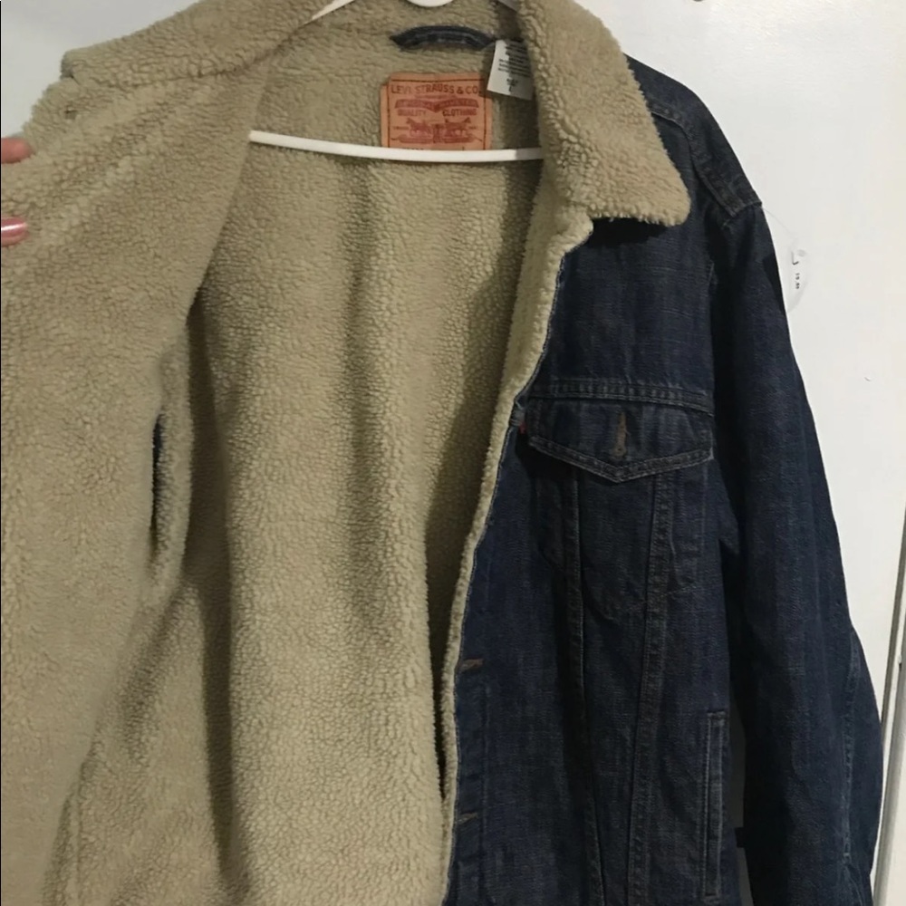 Levi Sherpa TruckerJacket